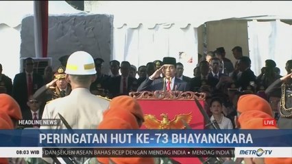 Tải video: Jokowi Jadi Inspektur Upacara HUT ke-73 Bhayangkara