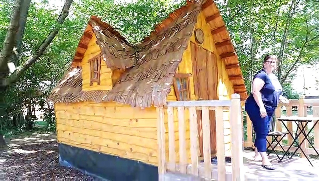 Les cabanes magiques du camping de l'Ill
