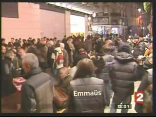Manif Emmaüs pour application loi SRU