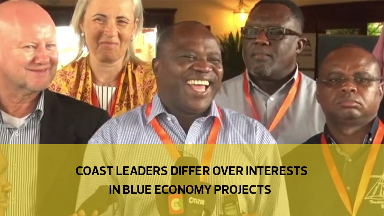 Coast leaders differ over interests in Blue Economy projects