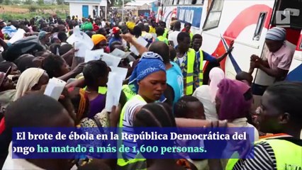 Emergencia de salud pública declarada tras brote de ébola en el Congo