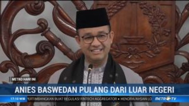 Anies Bantah Tudingan Kunjungan ke Luar Negeri tak Membawa Manfaat