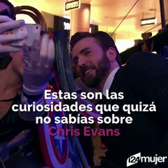 Curiosidades que quizá no sabías sobre Chris Evans