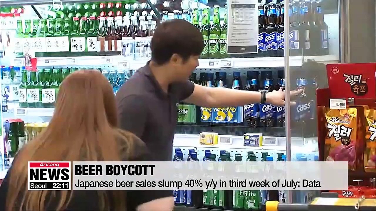 Boycott of Japanese goods widening in S. Korea amid trade spat