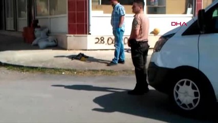 SAMSUN TÜFEKLE VURDUĞU EŞİNİ AĞIR YARALADI