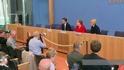 Merkel: ataques de Trump contra las congresistas son contrarios a la "grandeza" de EEUU