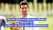Novak Djokovic derrota a Roger Federer en la final de cinco sets de Wimbledon