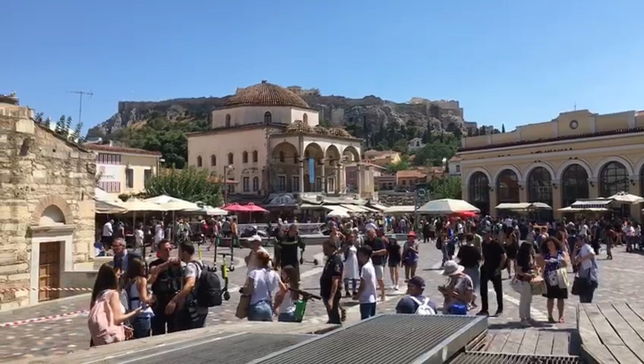 Un terremoto de magnitud 5,3 sacude Atenas