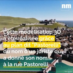 Découvrez à quoi ressemblait Nice en 1610