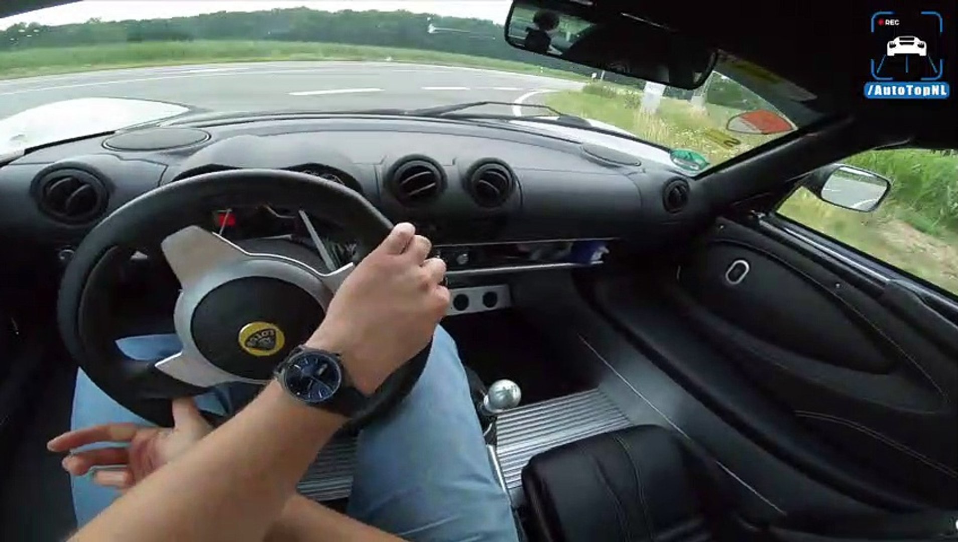 460HP LOTUS EXIGE S 3.5 V6 SUPERCHARGED POV Test Drive by AutoTopNL