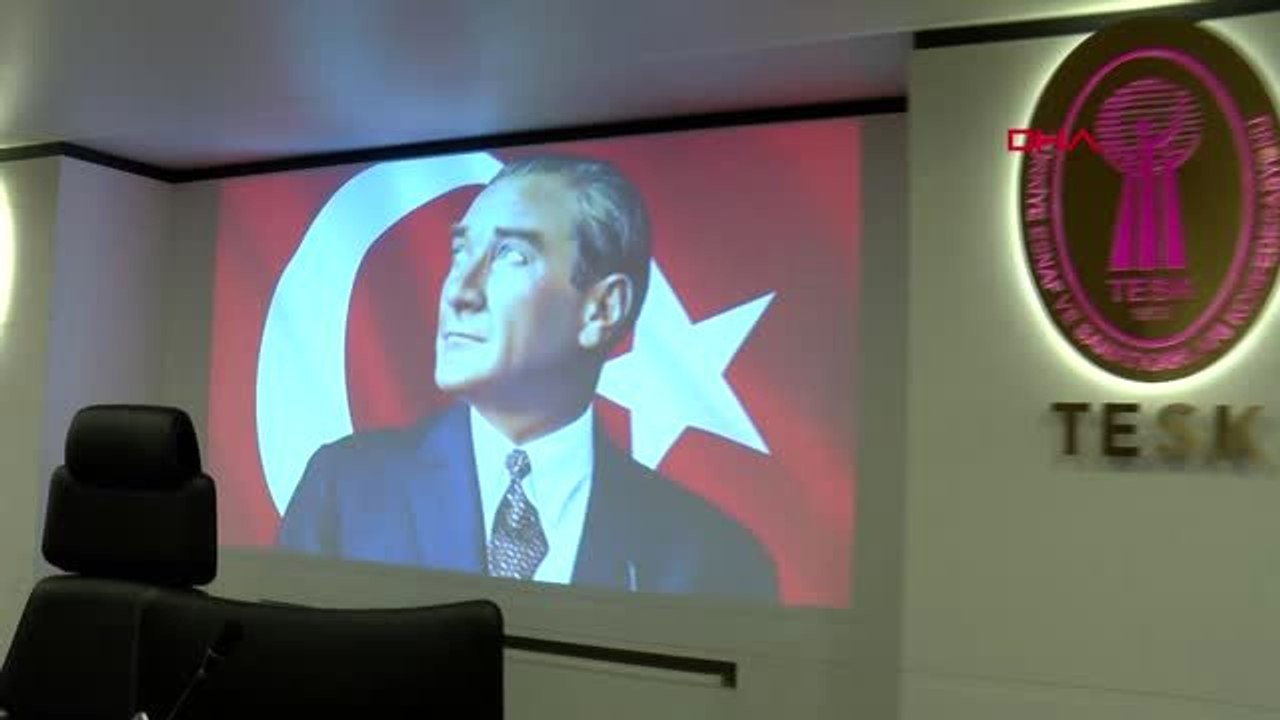 BAKAN PEKCAN 81 İLDEN GELEN ESNAF VE SANATKAR ODALARI BAŞKANLARI İLE İSTİŞARE TOPLANTISI YAPTI