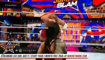 |WWE Summerslam 2017 - Lesnar vs Reigns vs Strowman vs Joe (WWE Universal Championship)| Highlights