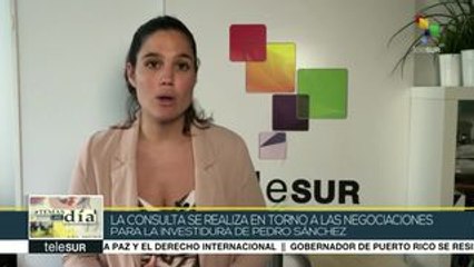 España: bases de PODEMOS aprueban gobierno de coalición con PSOE