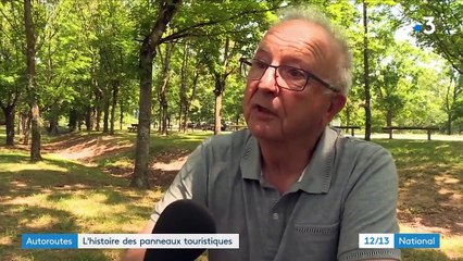 Autoroutes : l'histoire des panneaux touristiques