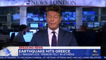 Un séisme de magnitude 5,1 a secoué Athènes et la région de l'Attique en Grèce, entraînant notamment des perturbations sur les lignes téléphoniques