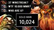 When 37 Winstreak Meepo Meet 10.000 MMR Earthshaker Mid! 4v5 Brutal Show by Abed Dota