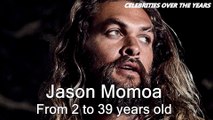 Aquaman Jason Momoa Transformation - From 2 To 39 Years Old - Marvel Heroes Lifestyle