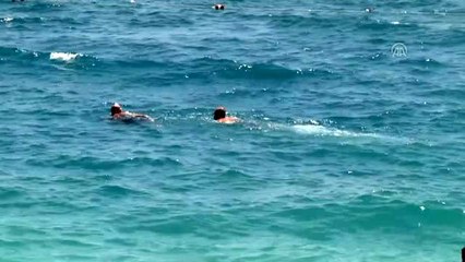 Sahillerde yoğunluk