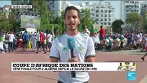 CAN-2019 : A Alger, l'ambiance est déjà folle avant la finale Sénégal - Algérie