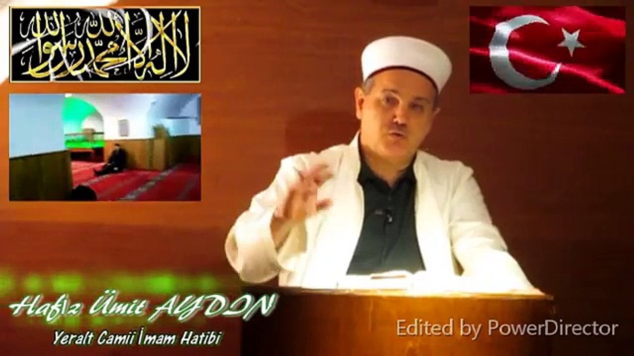 Hafız Ümit AYDIN / " NAMAZ - 1 - " Cuma Vaazı