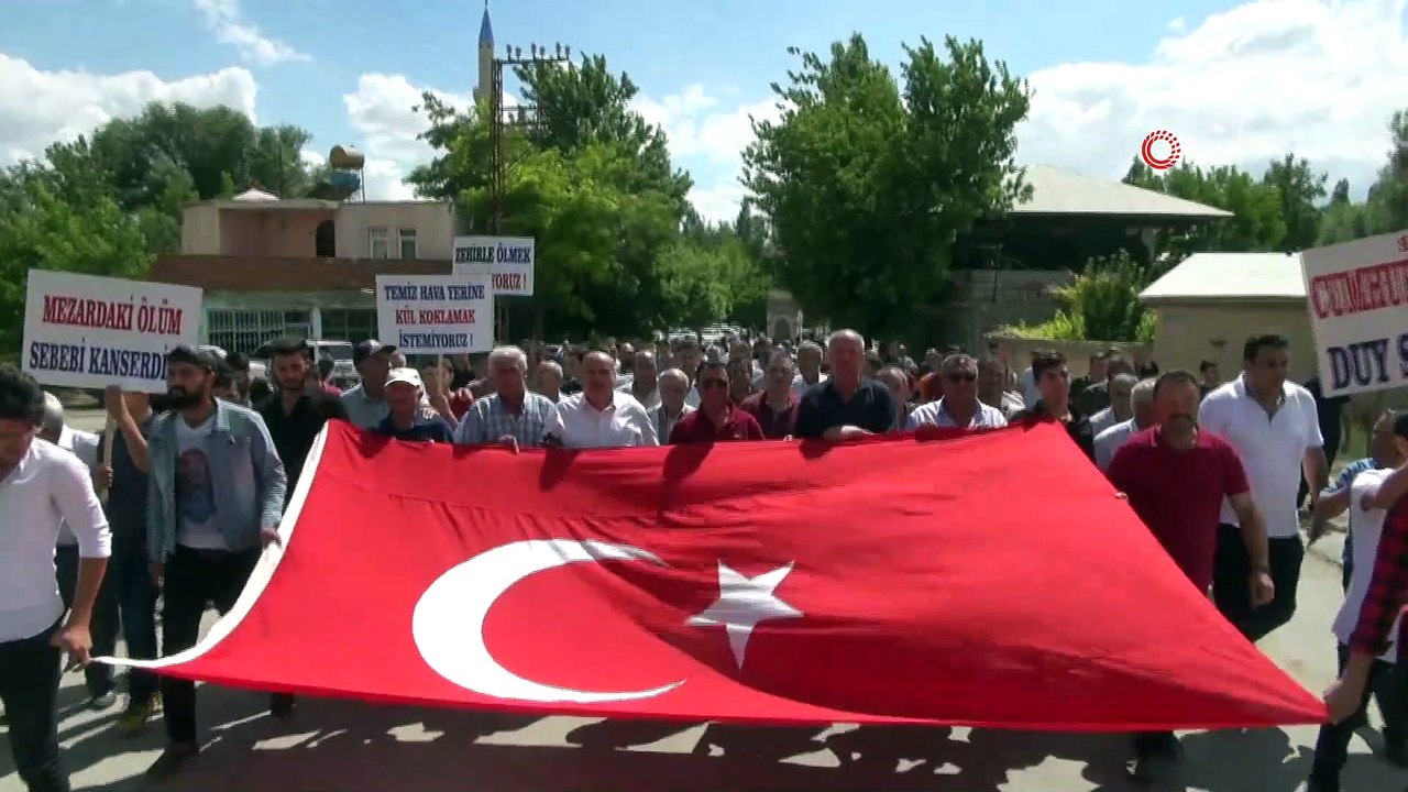 Kahramanmaraş'ta termik santral eylemi