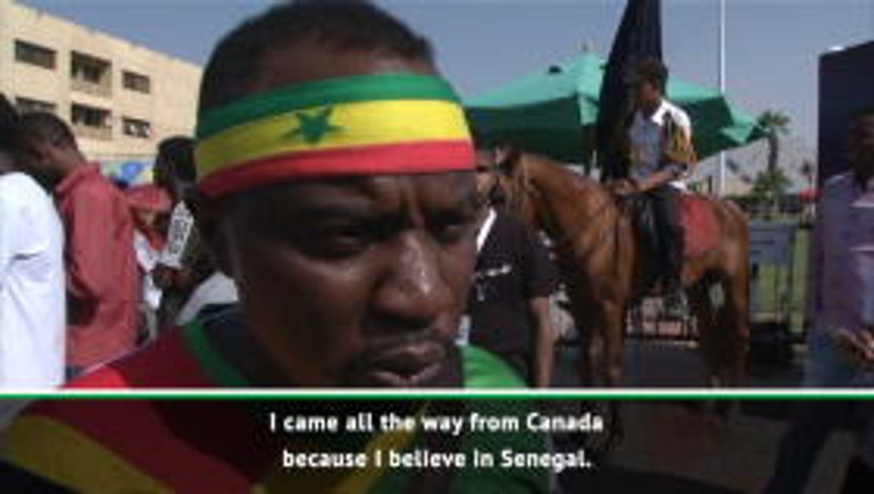 Fans in party mood ahead of AFCON final