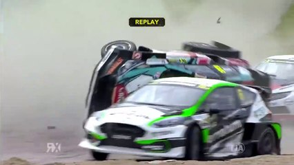WRX Sweden 2019 Q1 Start Nitiss Huge Crash Rolls