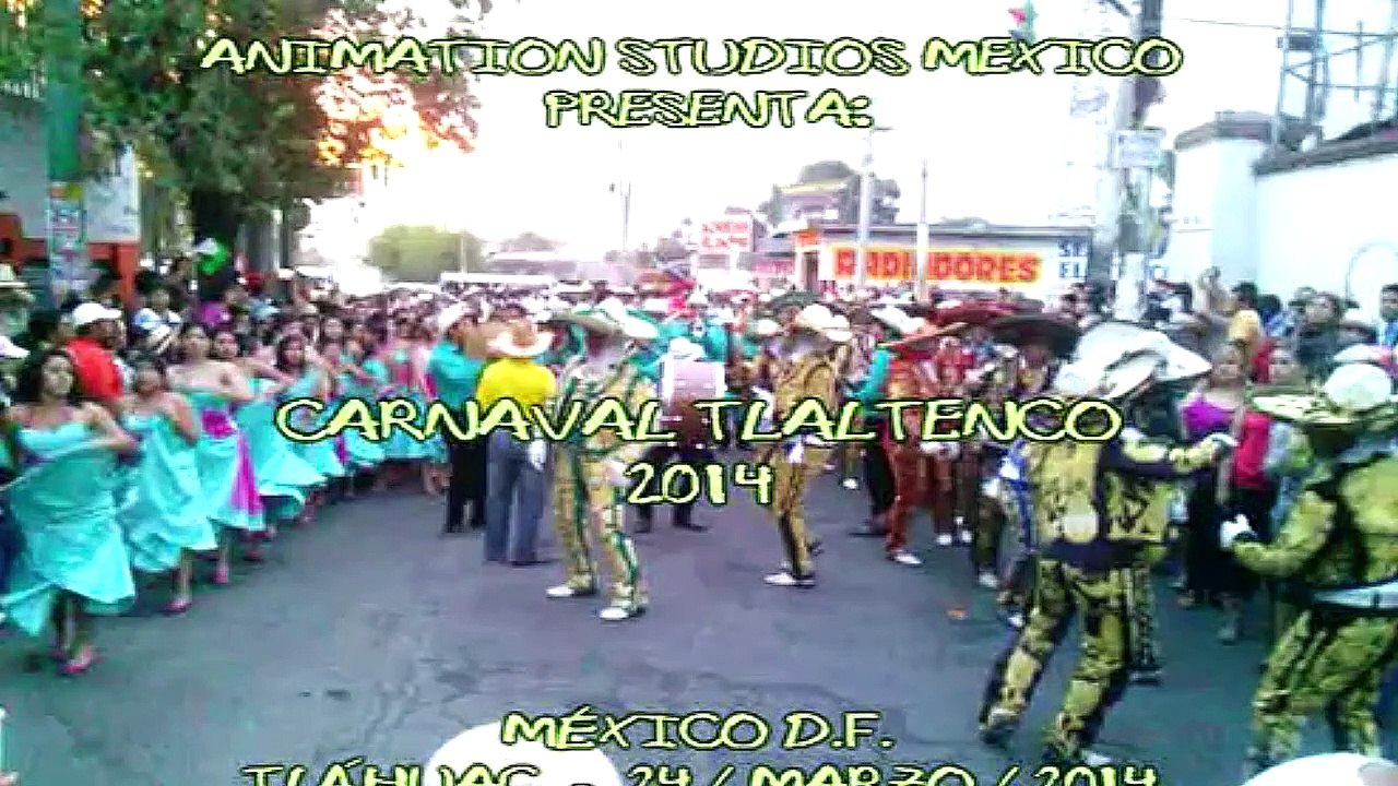 Momentos del pasado de la Ciudad de Mexico - Carnaval Tlaltenco Tlahuac - 20 de Marzo 2014