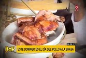 Peruanos se alistan para celebrar el Día del Pollo a la brasa