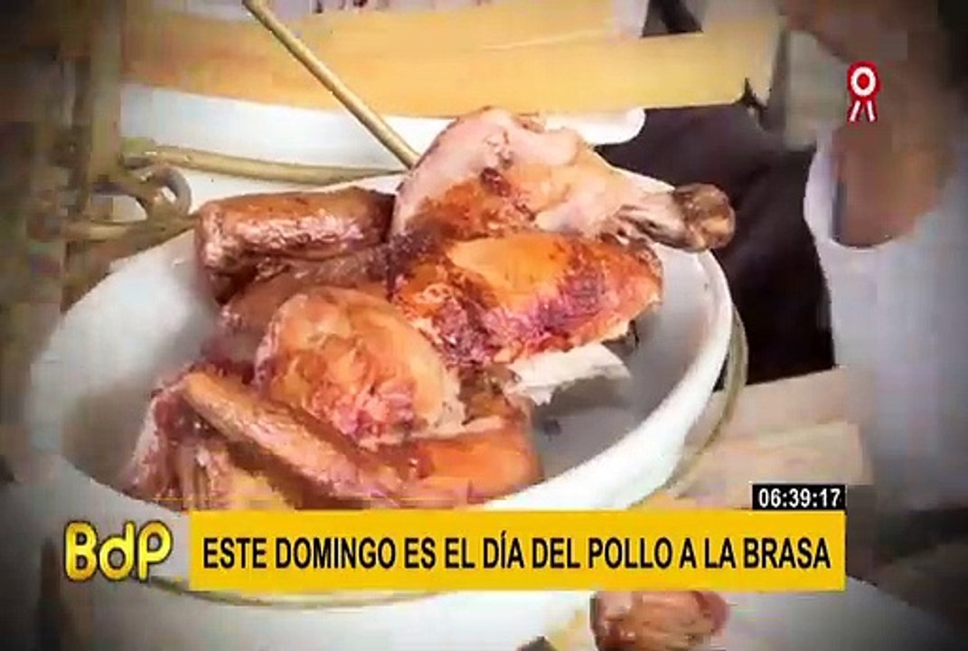 Peruanos se alistan para celebrar el Día del Pollo a la brasa