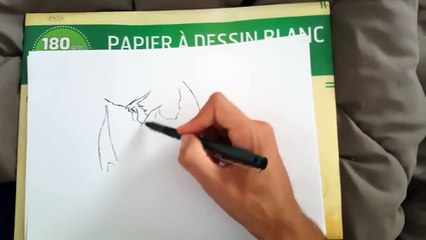 Dessin - Bahamut FFVIII