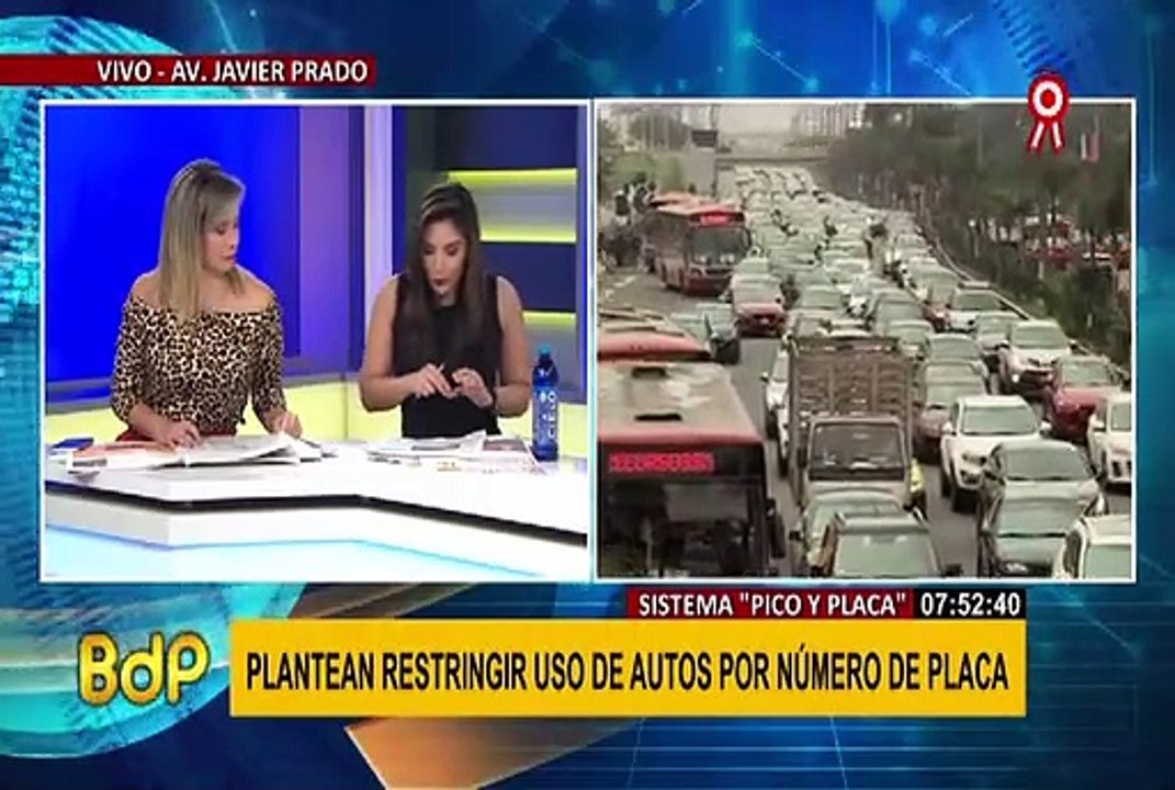 Corredores viales: Sistema ‘pico y placa’ ayudará contra caos y contaminación