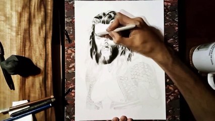 Dessiner Aquaman (Jason Momoa) - Justice League