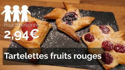 Tartelettes aux fruits rouges