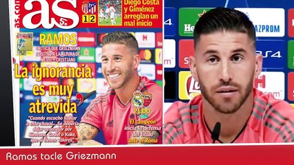 Triplé de MESSI, RAMOS tacle GRIEZMANN, le PSG tombe à LIVERPOOL