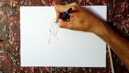 Dessiner des Femmes Nues en négatif