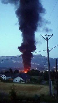 SAVOIE - La Motte-Servolex : énorme incendie au lycée Reinach