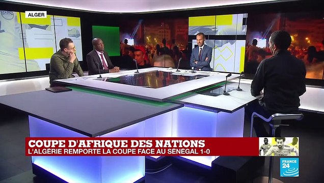 En IMAGES : Explosion de joie à Alger après la victoire de l'Algérie en Coupe d'Afrique des nations (1-0)