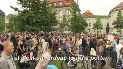 Greta Thunberg s'adresse aux militants pour le climat à Berlin