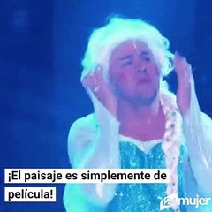 Así se ven las cataratas del Niagra congeladas