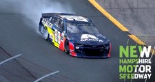 Bowman breaks during New Hampshire qualifying lap, goes to backup car