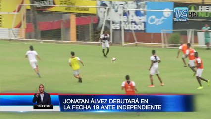 Jonathan Álvez no debutaría contra Mushuc Runa