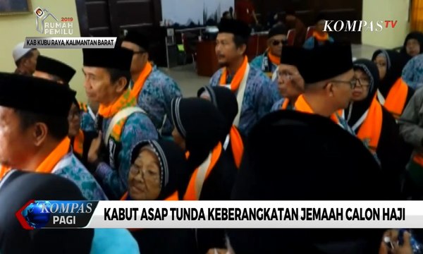 Kabut Asap Tunda Keberangkatan Jemaah Calon Haji