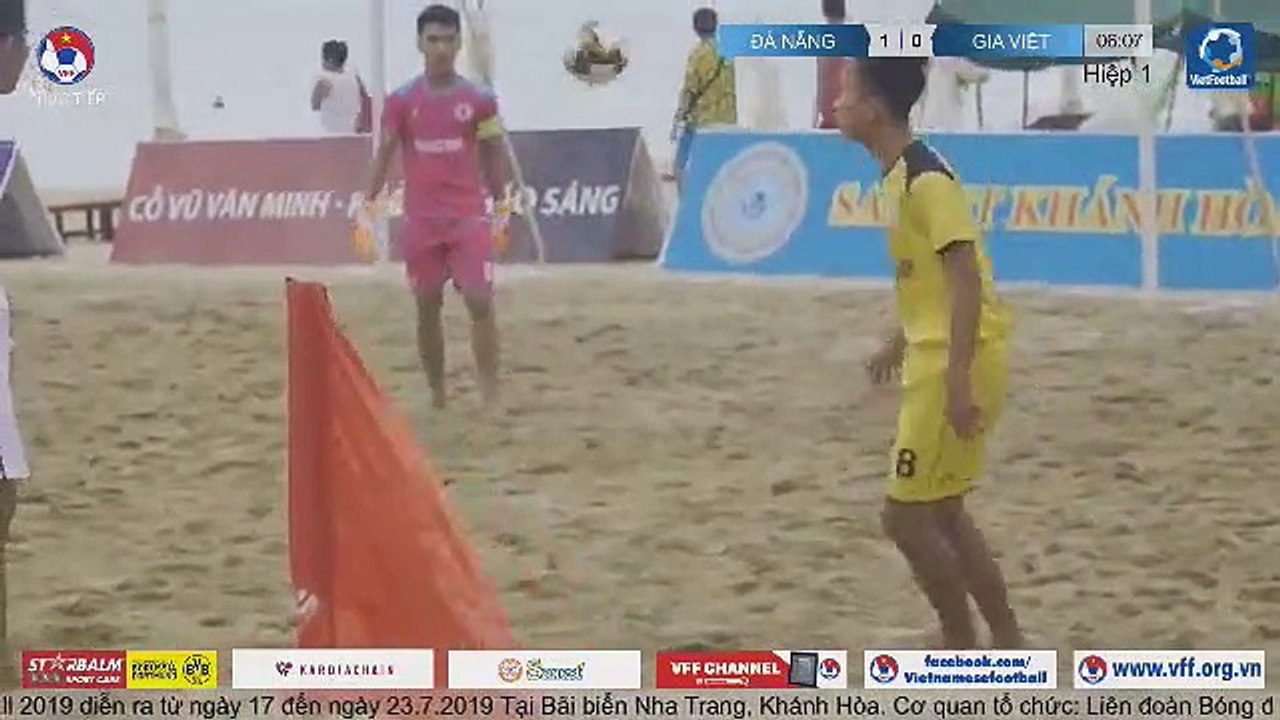 TRỰC TIẾP | Đà Nẵng - Gia Việt | Giải bóng đá Bãi biển Vô địch Quốc gia | VFF Channel