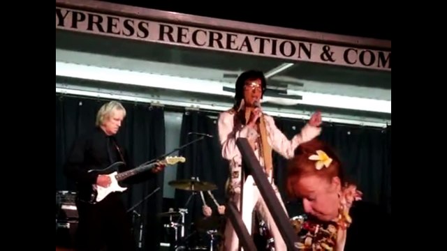 Raymond Michaels as Elvis Presley Cypress Concert Green 2010 part 4