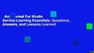 Any Format For Kindle  Service-Learning Essentials: Questions, Answers, and Lessons Learned