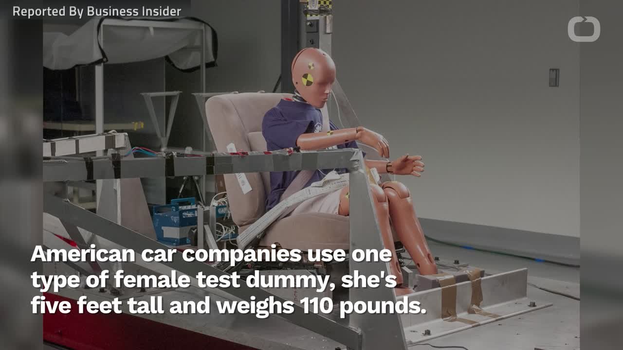 Women Are 73% More Likely To Die In Car Crashes Because Of Poorly Designed Crash Test Dummy