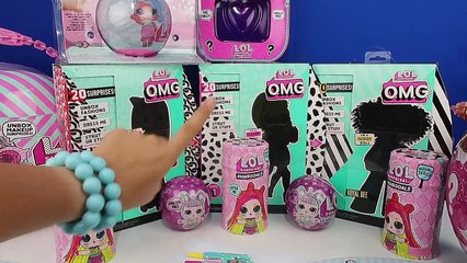 OMG LOL Surprise Big Sisters Gerçek Saçlı Hareketli Bebekler Kıyafet Dolabı Bidünya Oyuncak 