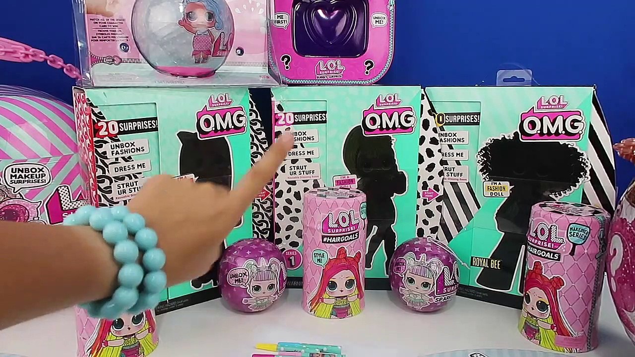 OMG LOL Surprise Big Sisters Gerçek Saçlı Hareketli Bebekler Kıyafet Dolabı Bidünya Oyuncak 