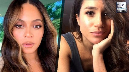 Here's How A Nervous Beyonce Broke Rules While Meeting Meghan Markle